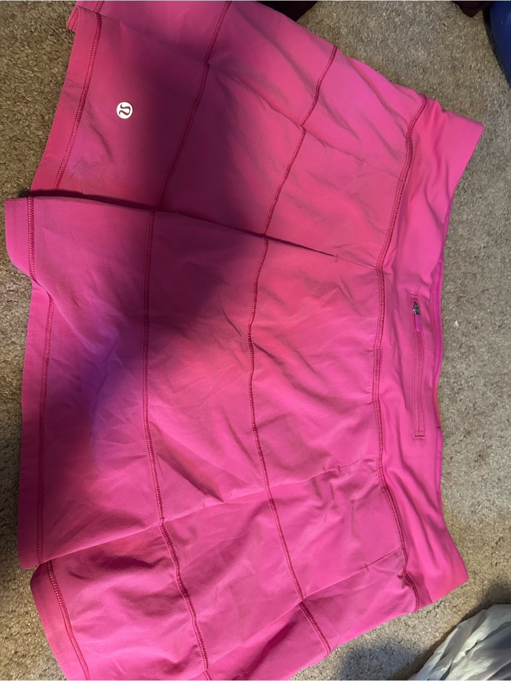 lululemon athletica Hot Pink Athletic Skort